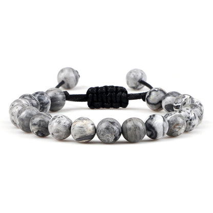 C&J™ Men's Natural Tiger Eye Stone Bracelet - Trending Style