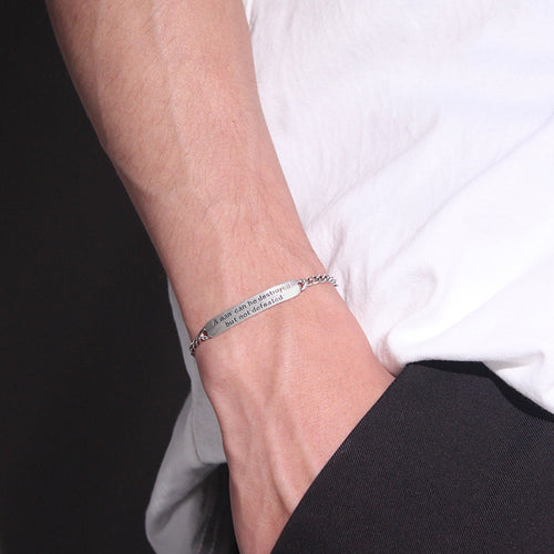 C&J™ Vintage Thai Silver Bracelet for Men's Fashion