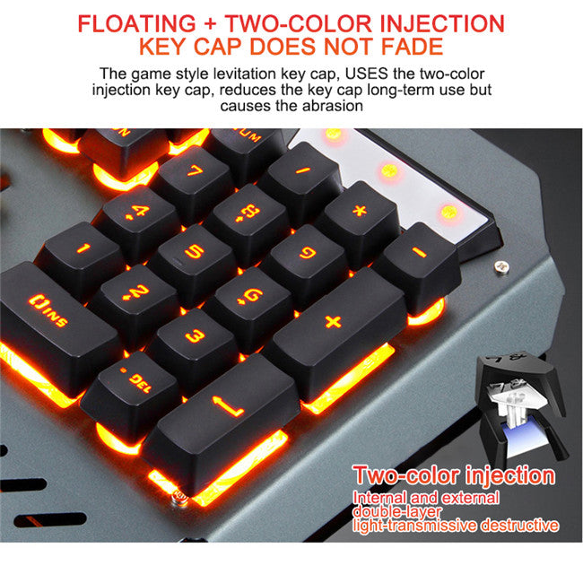 C&J™ Mechanical Keyboard with RGB Backlight