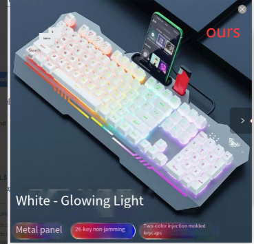 C&J™ Mechanical Keyboard with RGB Backlight