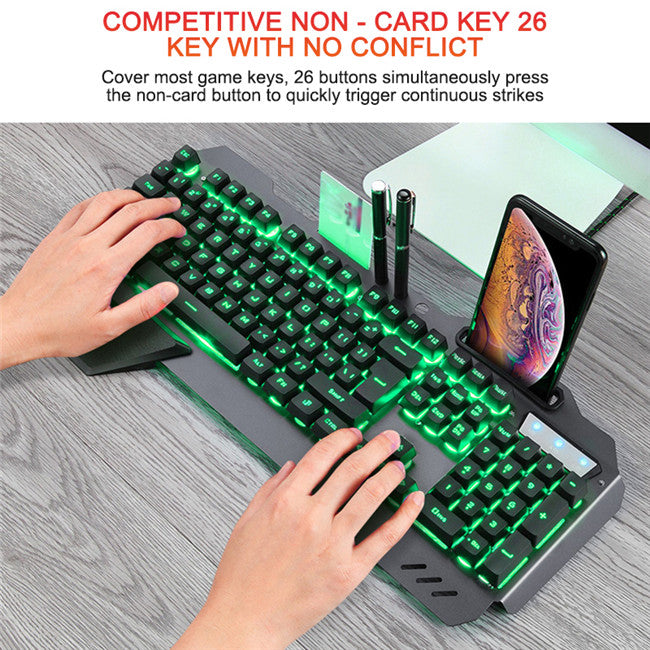 C&J™ Mechanical Keyboard with RGB Backlight