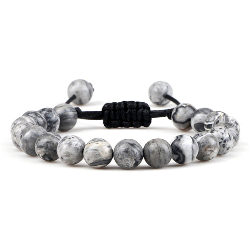C&J™ Men's Natural Tiger Eye Stone Bracelet - Trending Style